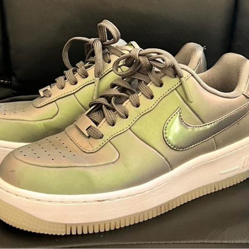 Nike Metallic Green Sneakers